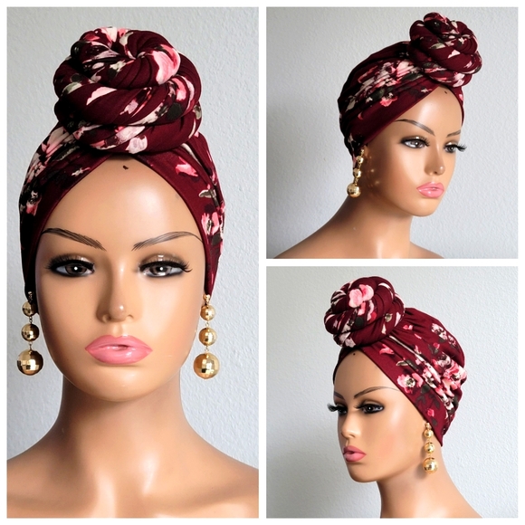 Brand New Pre-tied Handmade Turban - Picture 1 of 1